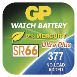 Eldobható alkalikus gombelem, SR626SW, 1,55V, GP, buborékcsomagolás, 10-es csomag, Ultra plus