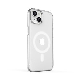 ER POWER szilikon borító CARNEVAL SNAP iPhone 14 készülékhez MagSafe-vel - fehér