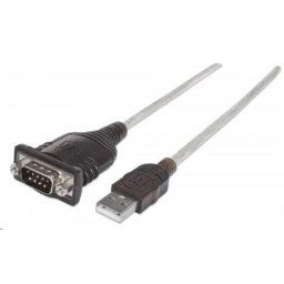 MANHATTAN USB-soros port átalakító (Prolific PL-2303RA Chip 1.8m)