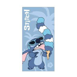 Disney Lilo és Stitch, A csillagkutya Ice Cream fürdőlepedő, strand törölköző 70x140cm (Fast Dry)