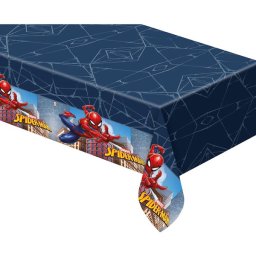 Pókemberes műanyag asztalterítő, Crime Fighter, 120*180 cm