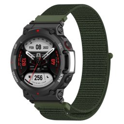 NYLON Cserélhető szíj Amazfit T-Rex 2 zöldhöz