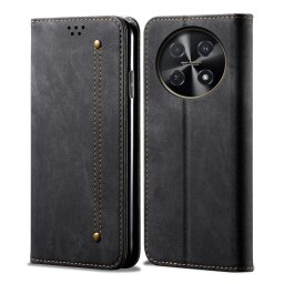 DENIM pénztárcahuzat Huawei Nova 12i fekete