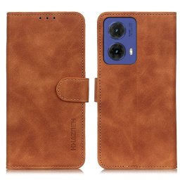 KHAZNEH RETRO Flip tok Motorola Moto-hoz G85 5G barna
