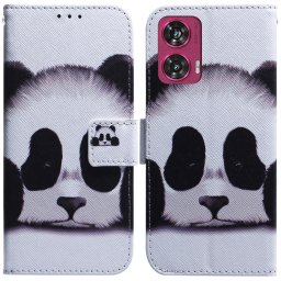 ART Pénztárcahuzat Motorola Edge 50 Fusion PANDA-hoz