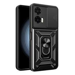 RING KAMERA Borító tartóval Motorola Moto G35 5G fekete