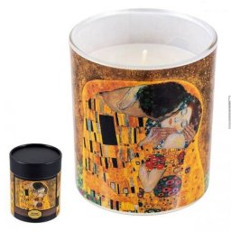 Klimt poharas gyertya díszdobozban - The Kiss