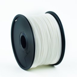 Filament 3D nyomtatókhoz ABS fehér 3mm 1kg Gembird (3DP-ABS3-01-W)