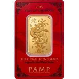 Pamp, Lunar Legend White Snake - 1 Oz - befektetési aranylap