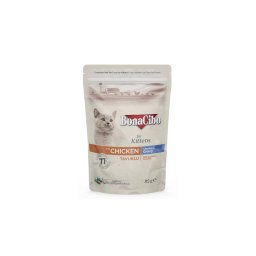 BONACIBO POUCH - WET KITTEN FOOD CHICKEN 85g