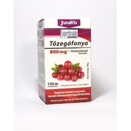 JutaVit Tőzegáfonya 800mg+Aranyvessző kivonat 100db
