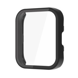 PC FULL COVER Műanyag borítás üveggel Amazfit Bip 5 fekete