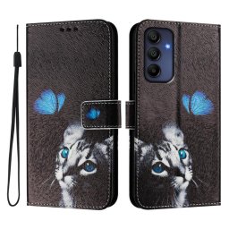 ART Tárcatakaró a Samsung Galaxy A26 CAT BUTTERFLY