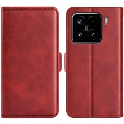 SIDE pénztárca tok Xiaomi 15 piros
