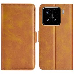 OLDAL pénztárca tok Xiaomi 15 világosbarna