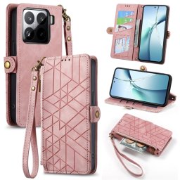 GEOM pénztárca tok Xiaomi 15 rózsaszín