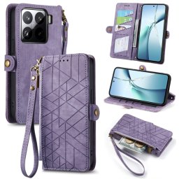 GEOM pénztárca tok Xiaomi 15 lila