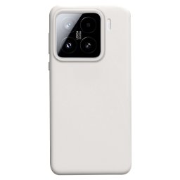 PROTEMIO LIQUID SILICONE Fedél a Xiaomi 15 tejszerű