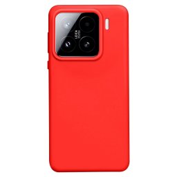 PROTEMIO LIQUID SILICONE Fedél a Xiaomi 15 piros