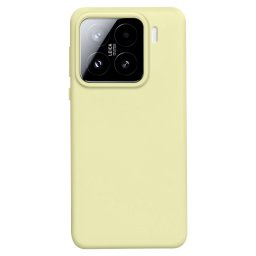 PROTEMIO LIQUID SILICONE Fedél a Xiaomi 15 sárga