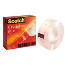 3M SCOTCH Ragasztószalag, 19 mm x 33 m, 3M SCOTCH "Crystal"