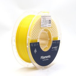 Filament 3D nyomtatókhoz PETG nagy sebességű sárga 1.75mm 1kg Gembird (3DP-PETG1.75HY-01-Y)