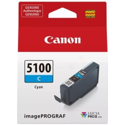 Canon PFI-5100 (6953C001) - eredeti patron, cyan (azúrkék)