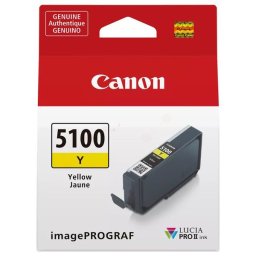 Canon PFI-5100 (6955C001) - eredeti patron, yellow (sárga)