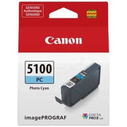 Canon PFI-5100 (6956C001) - eredeti patron, photo cyan (foto azúrkék)