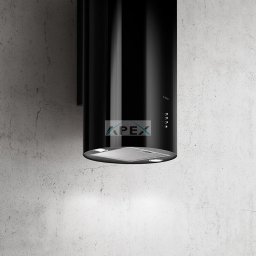 ELICA TUBE PRO BL/A/43 fali páraelszívó, kürtős, 43 cm, IEC: 603 m3/h, matt fekete