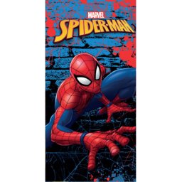 Pókember Wall fürdőlepedő, strand törölköző 70x140cm