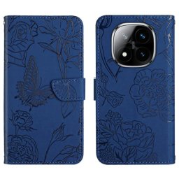 ART BLOSSOM Tárcatáska Xiaomi-hoz Redmi Note14 Pro kék
