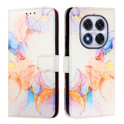 ART MARBLE Tárcahuzat a Xiaomi Redmi Note 14 Pro WHITE NARANCS