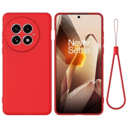 RUBBER Védőburkolat a OnePlus 13 5G piros