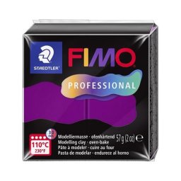 FIMO Gyurma, 57 g, égethető, FIMO "Professional", viola