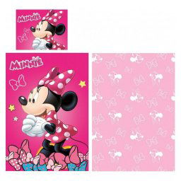 Disney Minnie Impressed ágyneműhuzat 140×200cm, 70×90 cm