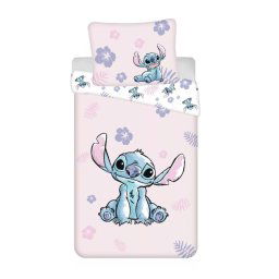 Disney Lilo és Stitch, A csillagkutya Pink ágyneműhuzat 140×200cm, 70×90 cm