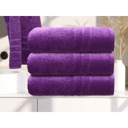 Comfort Maxi törölköző 100x180 cm lila, 100% pamut