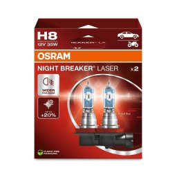 OSRAM H8 12V 35W Night Breaker Laser