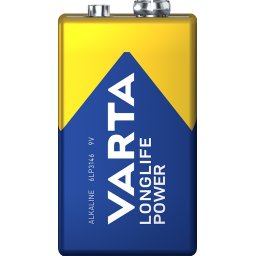 Elem 9V tartos VARTA Longlife Power