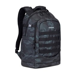 Laptop hátizsák 15.6" 28L navy camo 7631 Sherwood RivaCase (4260403578117)