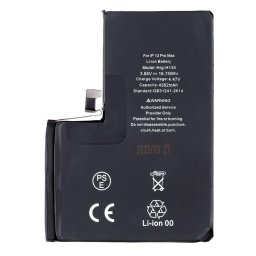 Akkumulátor iPhone 13 Pro Max 4352mAh Li-Ion (Tömeges)