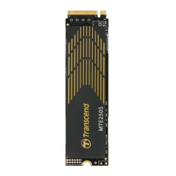 TRANSCEND MTE250S 1TB M.2 2280 SSD, PCIe Gen4 x4 NVMe 1.4 (3D TLC), grafén hűtőborda, 7200MB/s R, 6200MB/s W