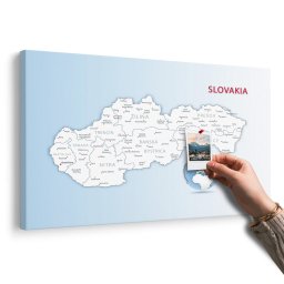 Parafa kép a Szlovák Köztársaság térképe