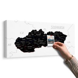 Parafa kép modern Szlovákia térképe