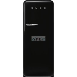 SMEG KOMBINÁLT HŰTŐ ÉS FAGYASZTÓ, 60,1x150 cm, jobb oldali pántok, fekete