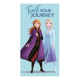 Disney Jégvarázs Journey kéztörlő arctörlő, törölköző 35x65cm