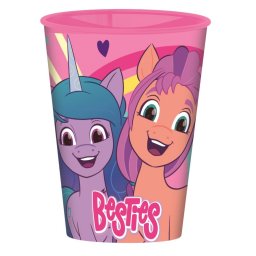 Én kicsi pónim Movie Core műanyag pohár 260 ml