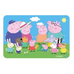 Peppa malac Spend time Together tányéralátét 43x28 cm