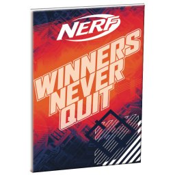 Nerf Winners B/5 vonalas füzet 40 lapos